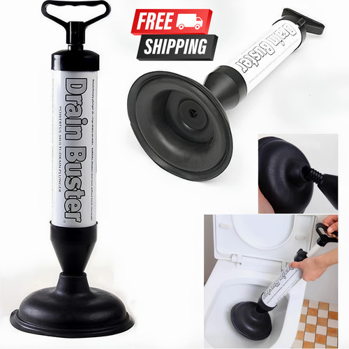 Toilet plunger drain buster - plunger,