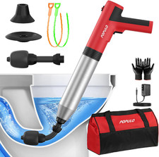 POPULO Electric Toilet Plunger