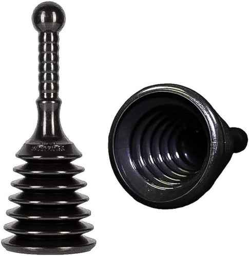 Heavy duty drain - plunger, for