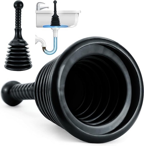 Luigi sink and drain - and, plunger