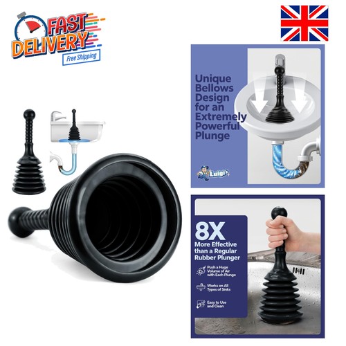 Effortless black drain - drain, plunger