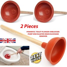 2Pcs Sink Drain Plunger -400mm